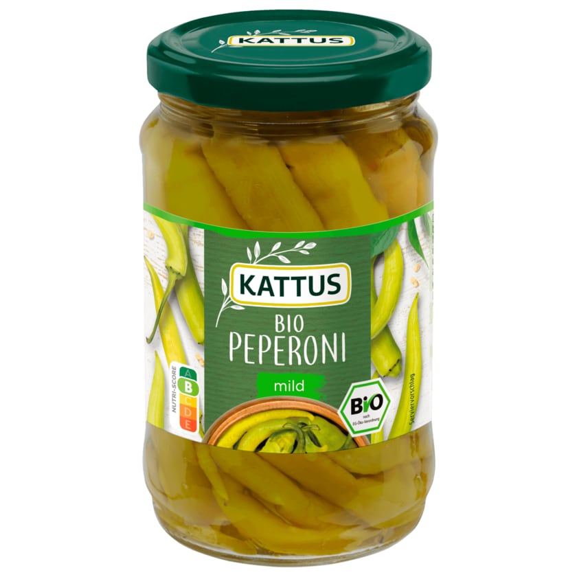 Kattus Bio Peperoni mild 160g